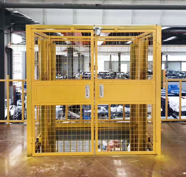 怀化智能导轨式升降机亮相