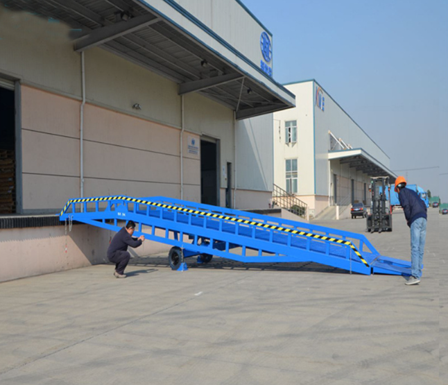 怀化移动式登车桥应用